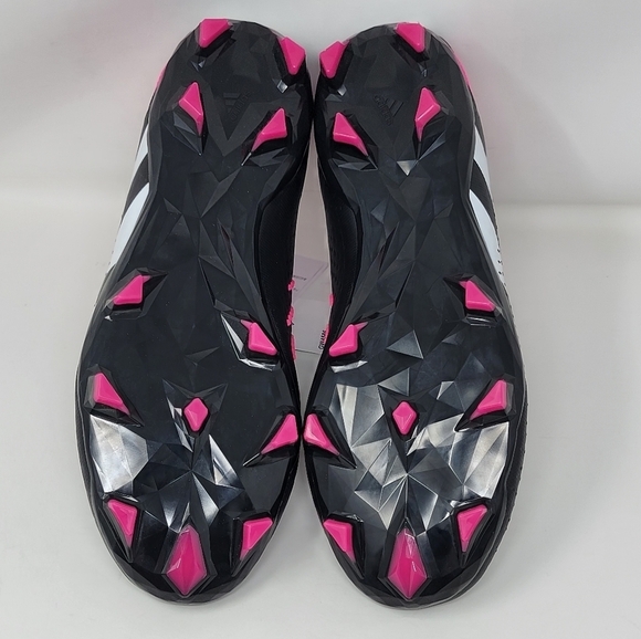Adidas Predator Accuracy.2 FG Soccer Cleats Black Pink GW4586 Mens Size 6 New - Picture 9 of 11